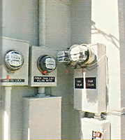 
These meters record outgoing as well as incoming electrical flow. Surplus power is credited toward any purchased wattage.
